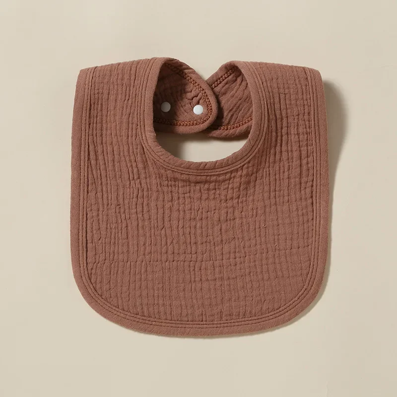 Baby Pure Cotton Yarn Cloth Drool Towel 4 Layers U Bib Absorbent Spitting Milk Pad Towel Small Bib 11 Colors
Baby Pure Cotton Yarn Cloth Drool Towel 4 Layers U Bib Absorbent Spitting Milk Pad Towel Small Bib 11 Colors