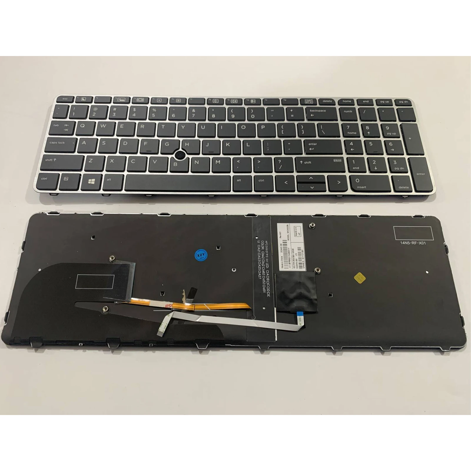 US Layout for HP ZBOOK 15U G3 EliteBook ZBOOK 755 G3 755 G4 15U G4 850 G3 850 G4 Laptop keyboard
US Layout for HP ZBOOK 15U G3 EliteBook ZBOOK 755 G3 755 G4 15U G4 850 G3 850 G4 Laptop keyboard