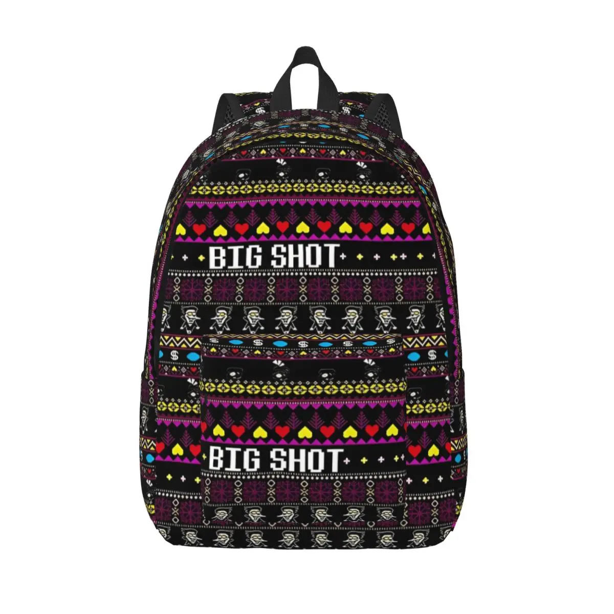 Рюкзак Spamton's Big Shot Kromer Krismas для мужчин и женщин, повседневный школьный рабочий рюкзак Deltarune, холщовые сумки для колледжа, подарок
Рюкзак Spamton's Big Shot Kromer Krismas для мужчин и женщин, повседневный школьный рабочий рюкзак Deltarune, холщовые сумки для колледжа, подарок