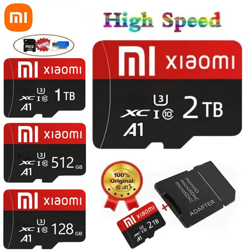 Карта памяти Xiaomi 2TB U3 1TB 512GB Micro TF SD Card 128GB 256G U3 V30 4K Full HD TF Memory Flash Card для телефона/компьютера/переключателя
Карта памяти Xiaomi 2TB U3 1TB 512GB Micro TF SD Card 128GB 256G U3 V30 4K Full HD TF Memory Flash Card для телефона/компьютера/переключателя