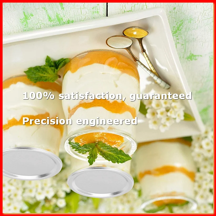 100 Pcs Regular Mouth 70MM Jar Canning Lids, Reusable Leak Proof Split-Type Silver Lids with Silicone Seals Rings-A09G
100 Pcs Regular Mouth 70MM Jar Canning Lids, Reusable Leak Proof Split-Type Silver Lids with Silicone Seals Rings-A09G