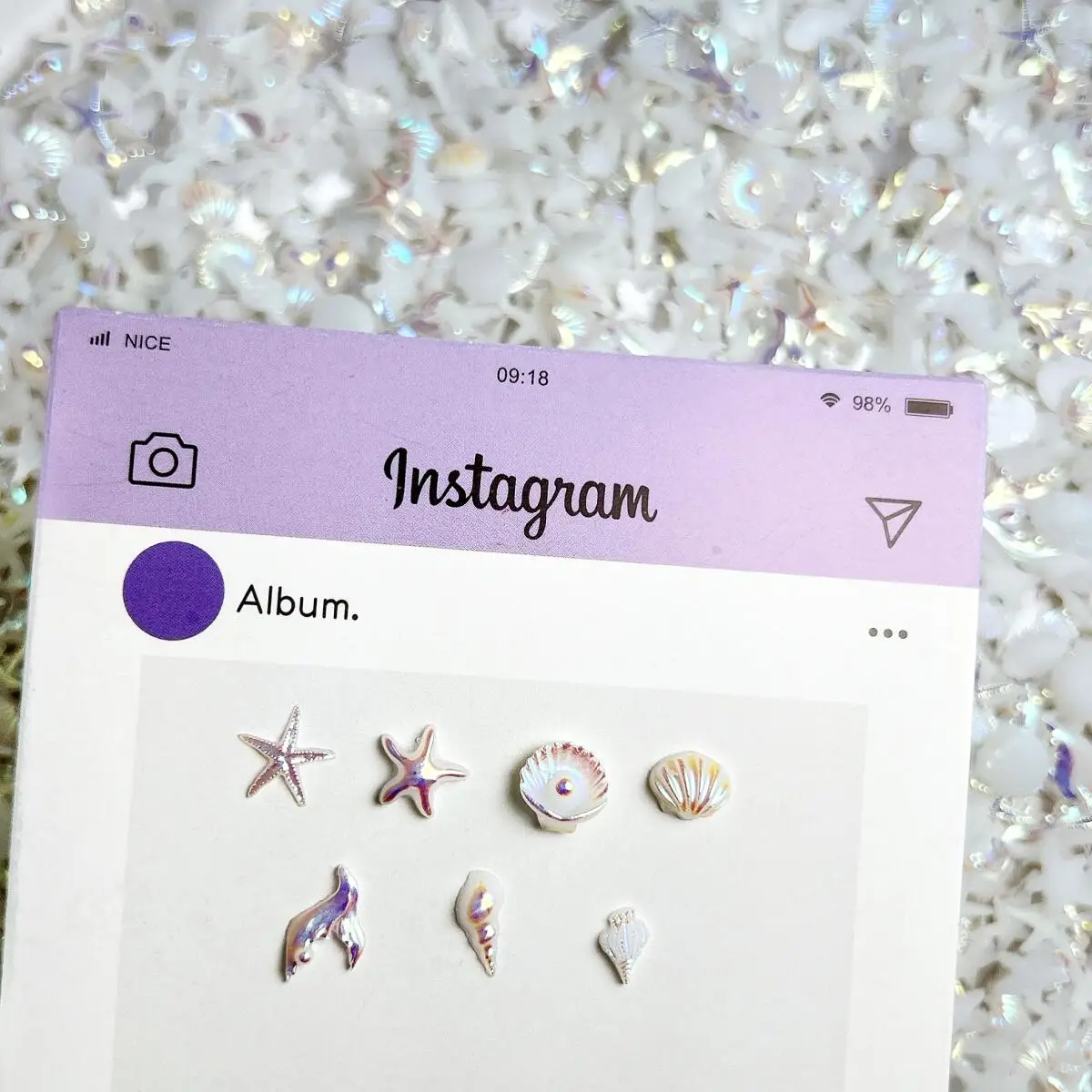 60PCS 3D Simulated Glossy Conch Starfish Nail Charms Creative Gradient Shell Fishtail Ocean Series Nail Art Accessories DIY Nail
60PCS 3D Simulated Glossy Conch Starfish Nail Charms Creative Gradient Shell Fishtail Ocean Series Nail Art Accessories DIY Nail