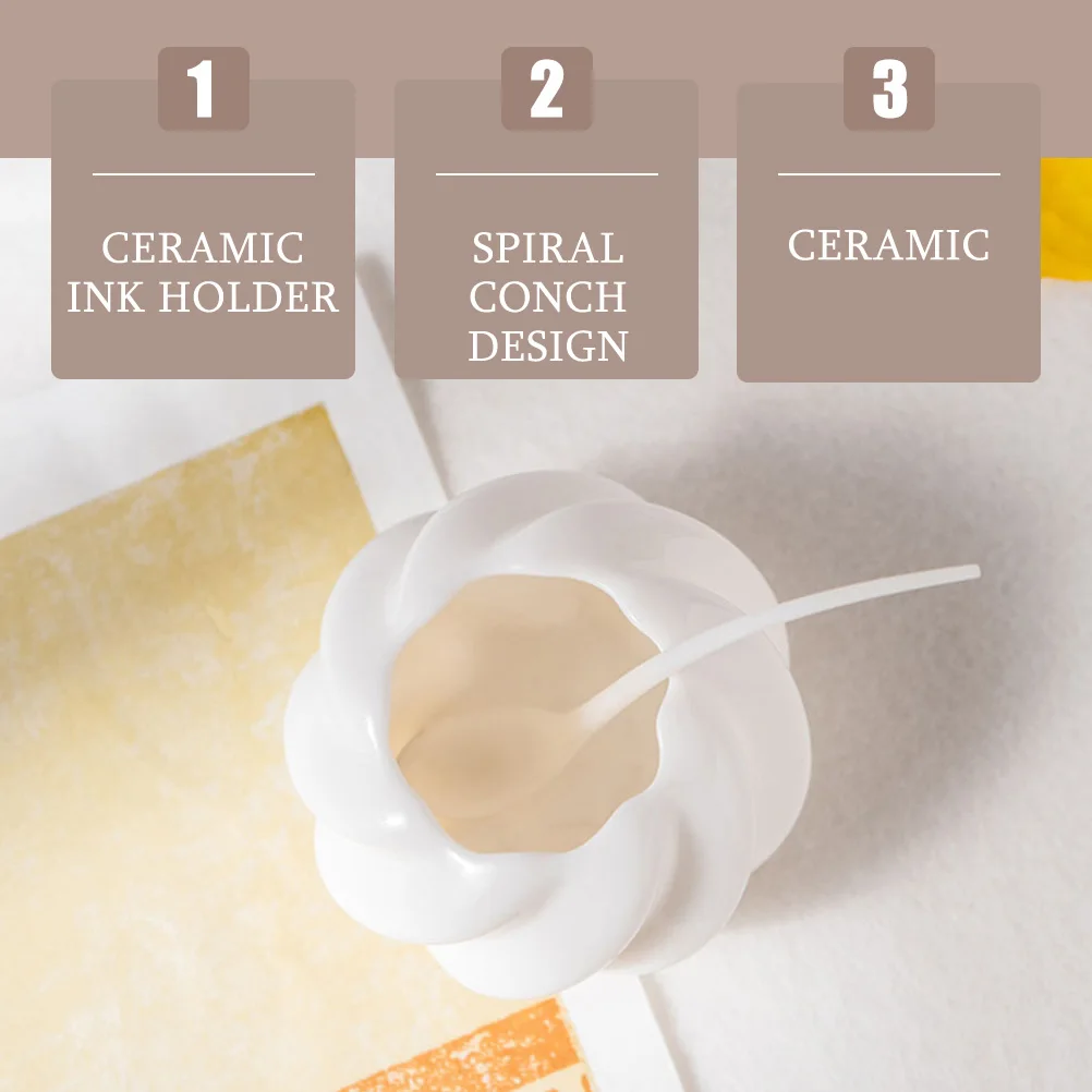 Pen Washing Cartridge Calligraphy Brush Washer Clean Ink Washers Holder Chinese Dish Ceramics Office Tray
Pen Washing Cartridge Calligraphy Brush Washer Clean Ink Washers Holder Chinese Dish Ceramics Office Tray