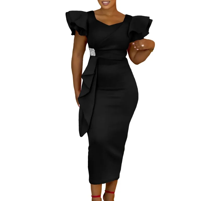 Africa Dress for Women for Evening Party Elegant Spring Short Sleeve V-neck Long Bodycon Dress Outfits Dashiki Ankara Dresses
Africa Dress for Women for Evening Party Elegant Spring Short Sleeve V-neck Long Bodycon Dress Outfits Dashiki Ankara Dresses