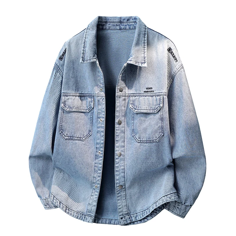 High-quality new spring men's fashionable and stylish casual banquet denim shirt and youth jacket coat
High-quality new spring men's fashionable and stylish casual banquet denim shirt and youth jacket coat