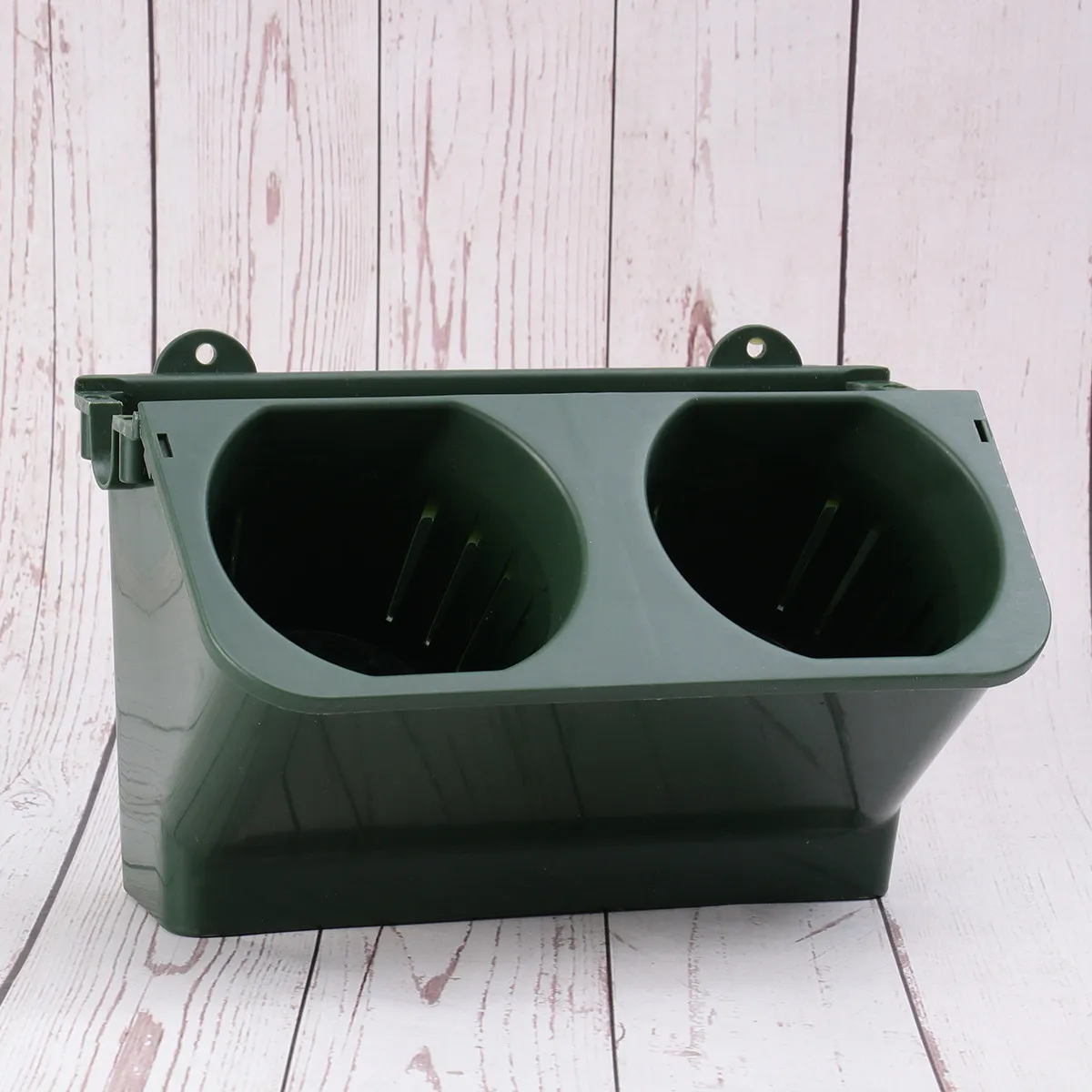 2-Tier Wall Mounted Planter for Vertical Garden PP Eco-Friendly Wall Planter with Drainage Holes Indoor Outdoor Balcony Office
2-Tier Wall Mounted Planter for Vertical Garden PP Eco-Friendly Wall Planter with Drainage Holes Indoor Outdoor Balcony Office