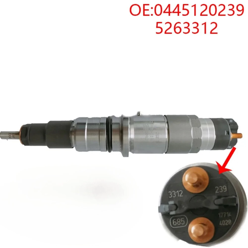 High quality New For 0445120239 diesel engine common rail injector suitable for Cummins injector common rail injector 0 445 120
High quality New For 0445120239 diesel engine common rail injector suitable for Cummins injector common rail injector 0 445 120