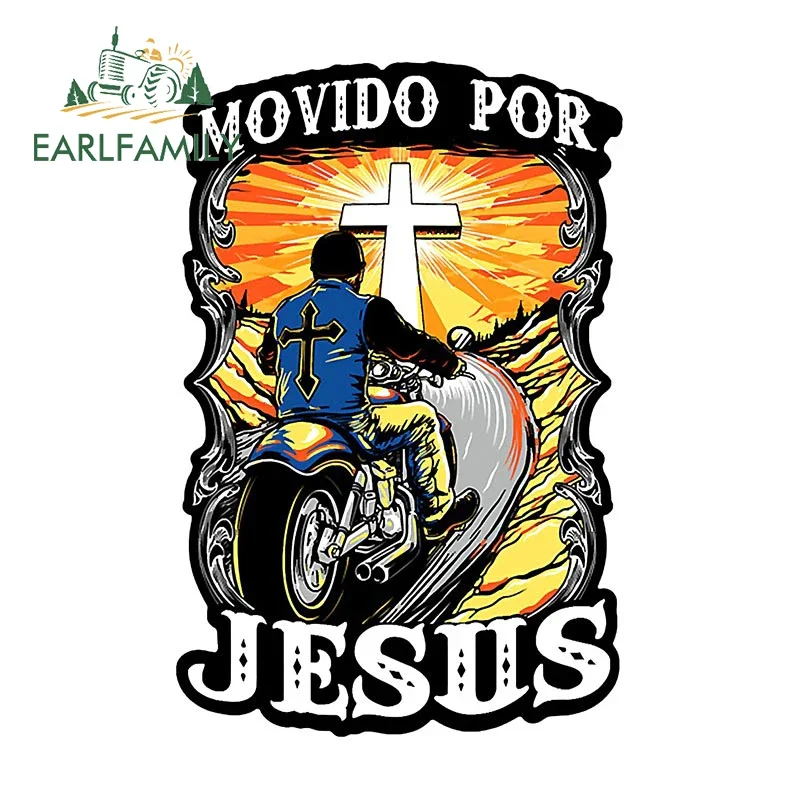 EARLFAMILY Movido Por Jesus Vinyl Sticker Tank Cap Trunk Decals Funny Car Styling Cartoon Car Stickers
EARLFAMILY Movido Por Jesus Vinyl Sticker Tank Cap Trunk Decals Funny Car Styling Cartoon Car Stickers