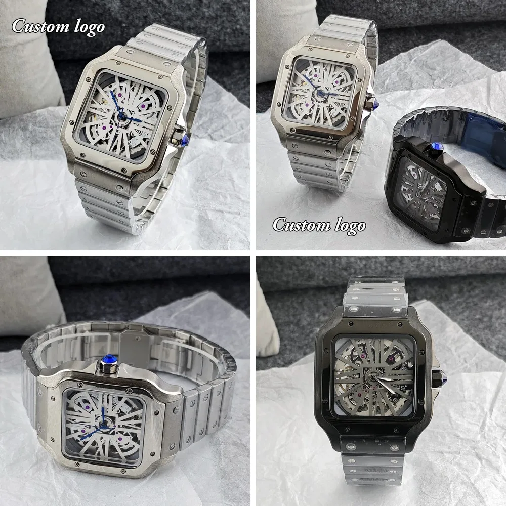 wholesale price NH70 Square Watch Men 27mm Stainless Steel Hollow Out Custom Logo NH70 Movement Mechanical
wholesale price NH70 Square Watch Men 27mm Stainless Steel Hollow Out Custom Logo NH70 Movement Mechanical