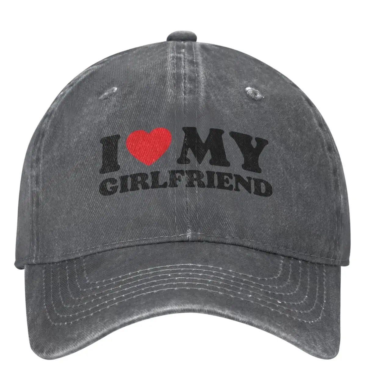 I Love My Girlfriend Couple Baseball Cap Accessories For Unisex Vintage Distressed Washed Hats Valentines gifts Casquette Hat
I Love My Girlfriend Couple Baseball Cap Accessories For Unisex Vintage Distressed Washed Hats Valentines gifts Casquette Hat