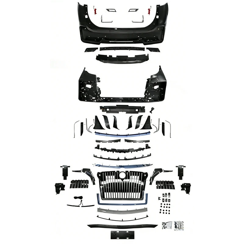 Phantom Heart Upgraded Body Kit Complete Front and Rear Bumpers Assembly for Buick GL8 ES Version 2020-2022 MPV062
Phantom Heart Upgraded Body Kit Complete Front and Rear Bumpers Assembly for Buick GL8 ES Version 2020-2022 MPV062