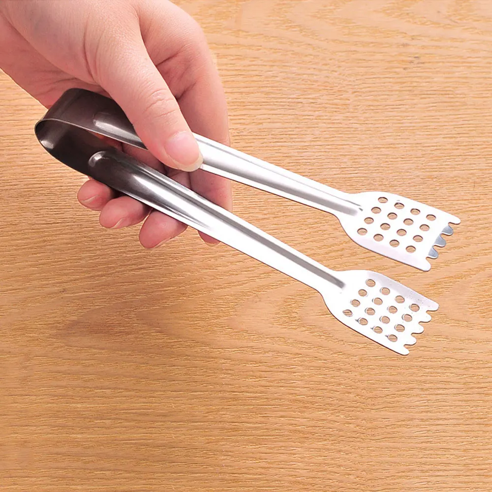 Stainless Steel BBQ Food Tongs Anti Heat Bread Clip Pastry Clamp Barbecue Tongs Kitchen Utensils Cooking Kitchen Accessories
Stainless Steel BBQ Food Tongs Anti Heat Bread Clip Pastry Clamp Barbecue Tongs Kitchen Utensils Cooking Kitchen Accessories