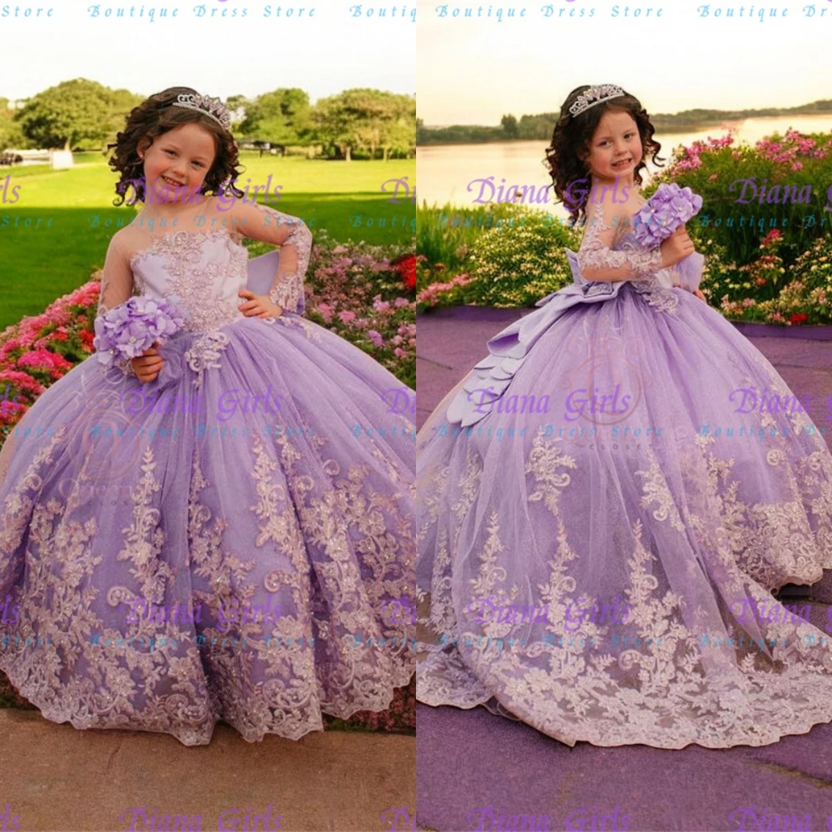 Lovely Tulle Fluffy Quality Applique New Magnificent Flower Girl Dress for Princess Kids Birthday Party Evening Ball Gowns
Lovely Tulle Fluffy Quality Applique New Magnificent Flower Girl Dress for Princess Kids Birthday Party Evening Ball Gowns