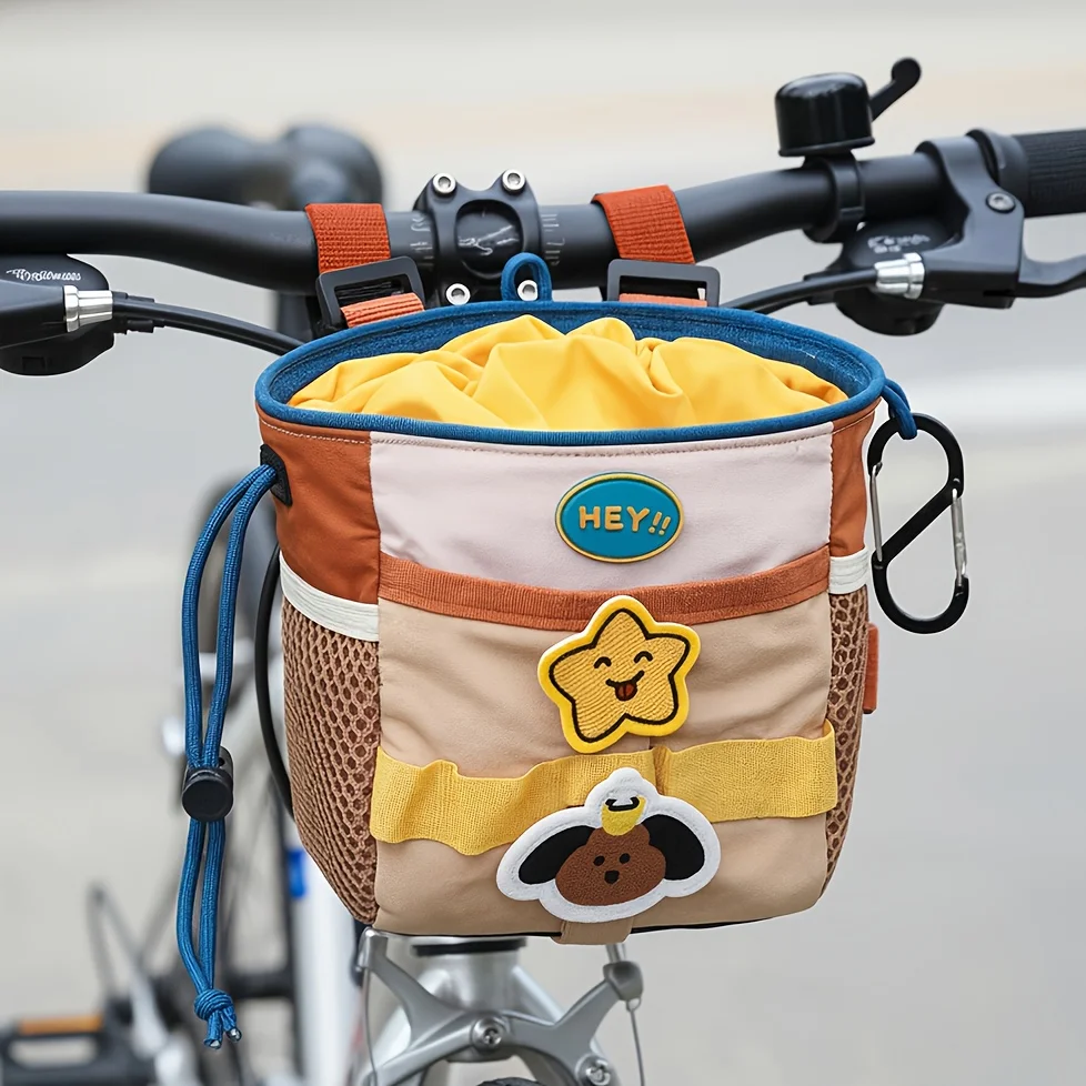 New, Stylish, and Elegant Bicycle Handlebar Bag Featuring A Puppy Design—convenient To Carry and Easy To Hang While Riding
New, Stylish, and Elegant Bicycle Handlebar Bag Featuring A Puppy Design—convenient To Carry and Easy To Hang While Riding