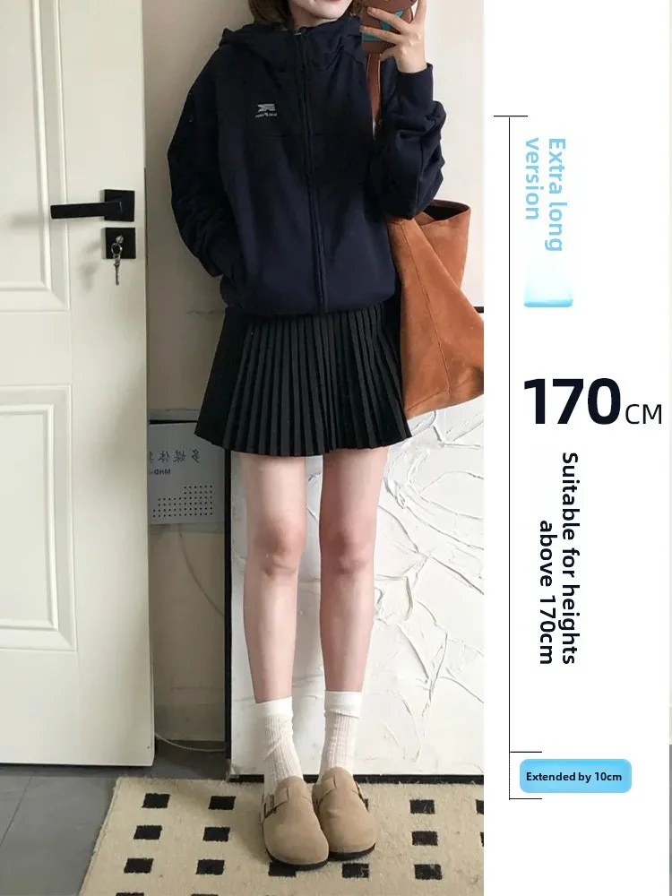 Extended Thiened Winter Bla Woolen Plaid Skirt Women's High Waist A-Line Skirt Commute Sle Anti-Light Casual Skirt
Extended Thiened Winter Bla Woolen Plaid Skirt Women's High Waist A-Line Skirt Commute Sle Anti-Light Casual Skirt