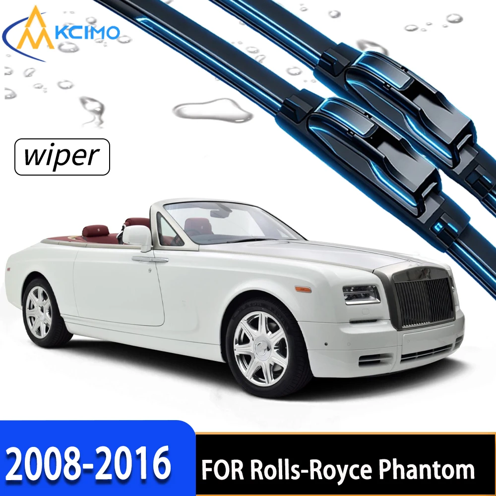 2Pcs Front Windshield Wiper Blades For Rolls-Royce Phantom Coupe 2008-2016, Quality Rubber Wipers for Clear Driving View
2Pcs Front Windshield Wiper Blades For Rolls-Royce Phantom Coupe 2008-2016, Quality Rubber Wipers for Clear Driving View