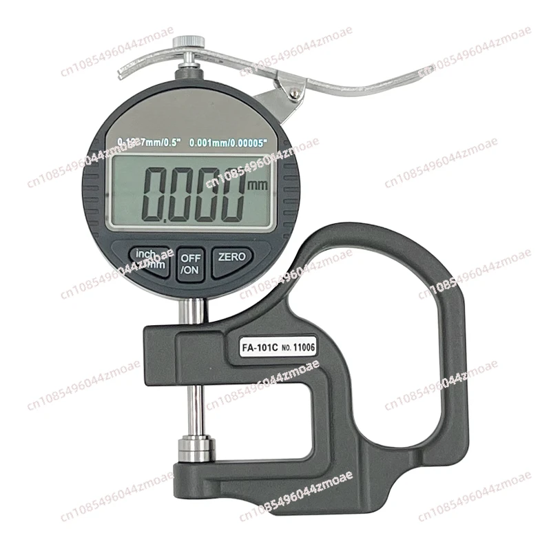 Digital thickness gauge electronic thickness measuring instrument 0.001 micrometer thickness gauge adhesive film flat head
Digital thickness gauge electronic thickness measuring instrument 0.001 micrometer thickness gauge adhesive film flat head