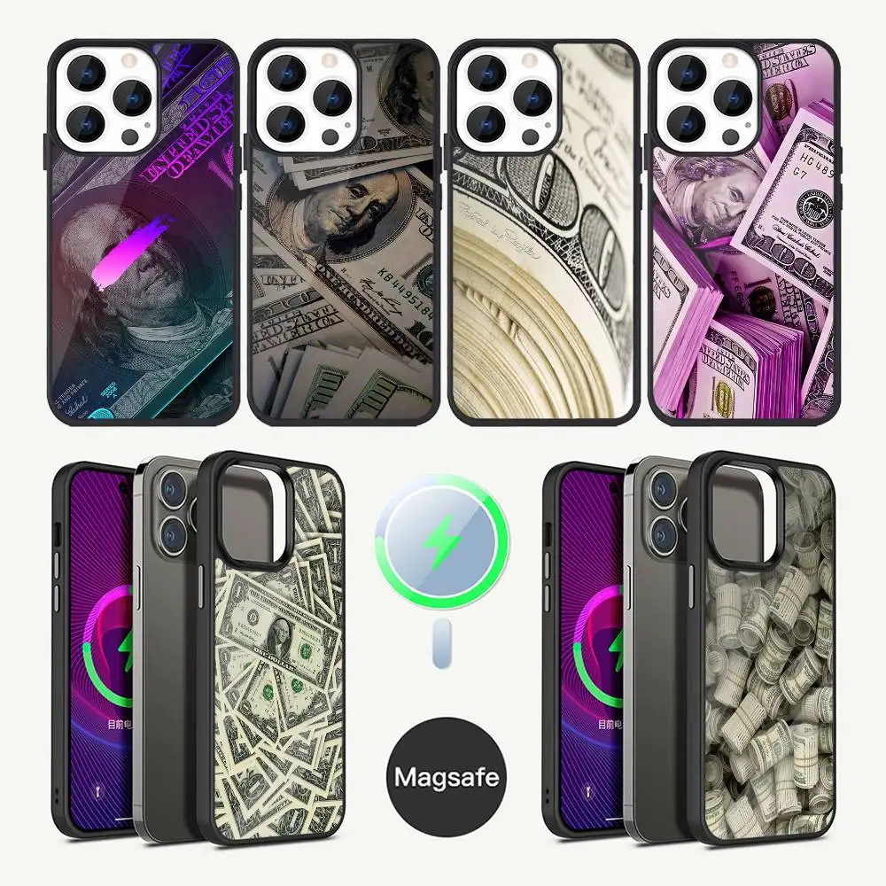 Luxury Dollar Bill Money Phone Case For iPhone 17,16,15,14,13,12,11,Plus,Pro,Max Mini Magsafe Magnetic Wireless Charging
Luxury Dollar Bill Money Phone Case For iPhone 17,16,15,14,13,12,11,Plus,Pro,Max Mini Magsafe Magnetic Wireless Charging