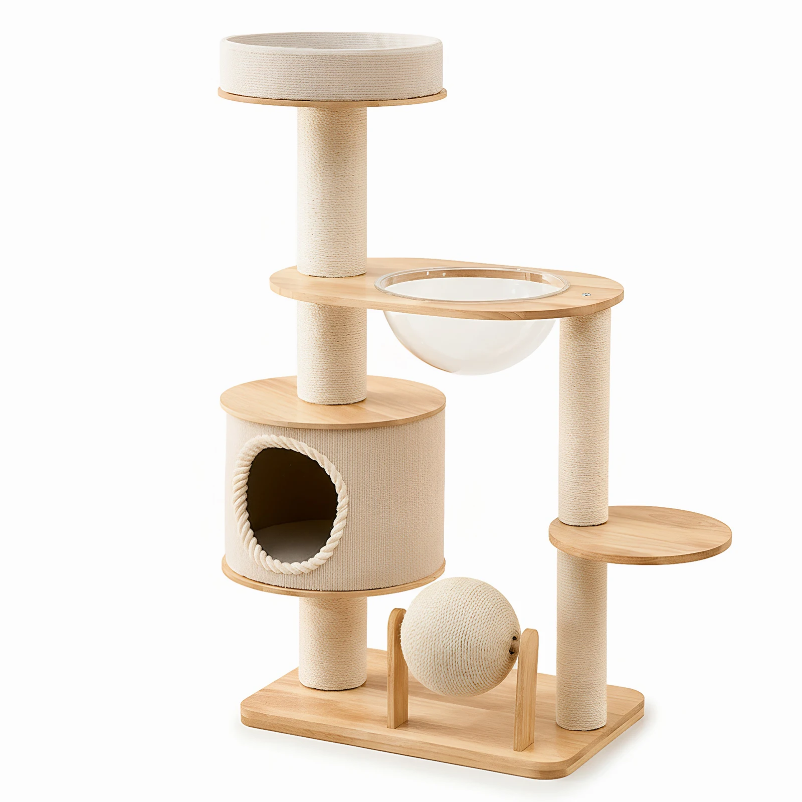 Износостойкая когтеточка-домик с уникальной платформой для прыжков и дышащей лежанкой, товары для животных, игровой комплекс для лазания
Износостойкая когтеточка-домик с уникальной платформой для прыжков и дышащей лежанкой, товары для животных, игровой комплекс для лазания