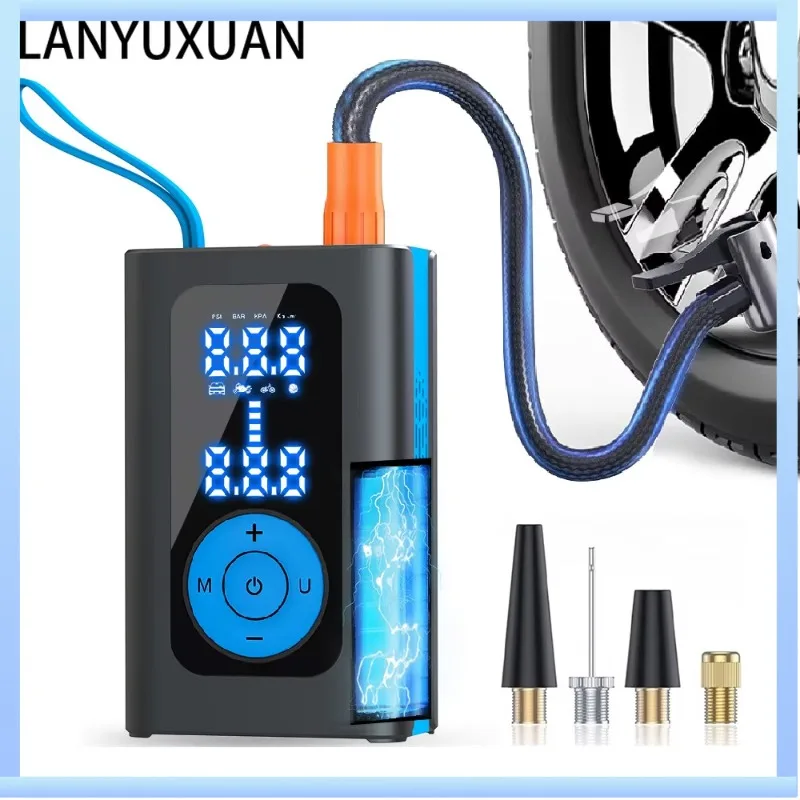 Portable Electric Tire Inflator Pump Car Motorcycle Bike Ball Air Compressor Tire Pressure Box Packing Tires Inflatables
Portable Electric Tire Inflator Pump Car Motorcycle Bike Ball Air Compressor Tire Pressure Box Packing Tires Inflatables