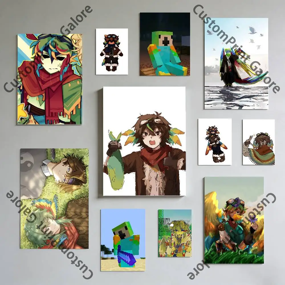 P-Parrotx2 Poster Sticker Art Mural DIY Home Decor for Bed Living Room Corridor Background Wall
P-Parrotx2 Poster Sticker Art Mural DIY Home Decor for Bed Living Room Corridor Background Wall