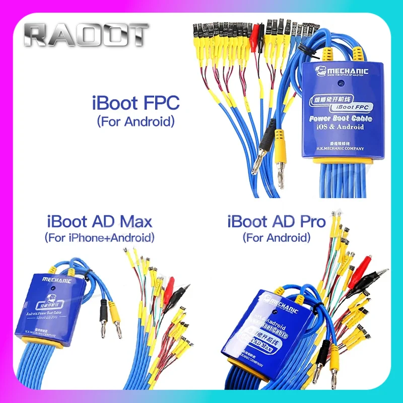 Кабель-направляющая для электропитания MECHANIC IBoot FPC AD MAX + iBoot AD Pro, кабель для тестирования защиты от перенапряжения iPhone Android
Кабель-направляющая для электропитания MECHANIC IBoot FPC AD MAX + iBoot AD Pro, кабель для тестирования защиты от перенапряжения iPhone Android