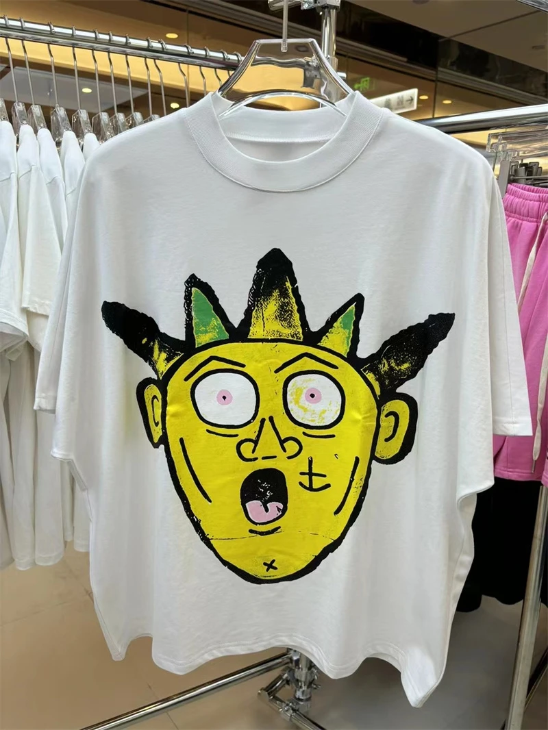 Blutosatire Tee Cotton Large Short Print European And American Fashion Hand Drawn Graffiti Hip Hop Summer Short Sleeved Shirt
Blutosatire Tee Cotton Large Short Print European And American Fashion Hand Drawn Graffiti Hip Hop Summer Short Sleeved Shirt