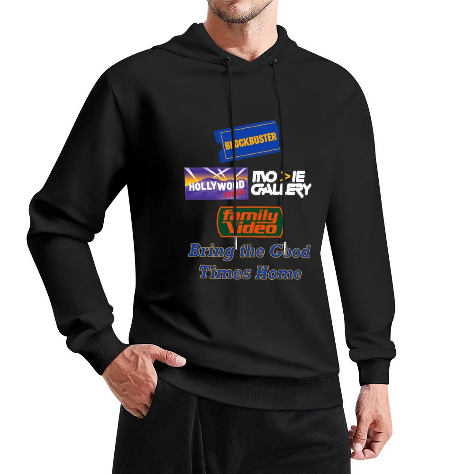 The Big 4 Video Stores-Bring the Good Times Home Pullover Hoodie hooded shirt men clothing autumn jacket men pullover hoodies
The Big 4 Video Stores-Bring the Good Times Home Pullover Hoodie hooded shirt men clothing autumn jacket men pullover hoodies