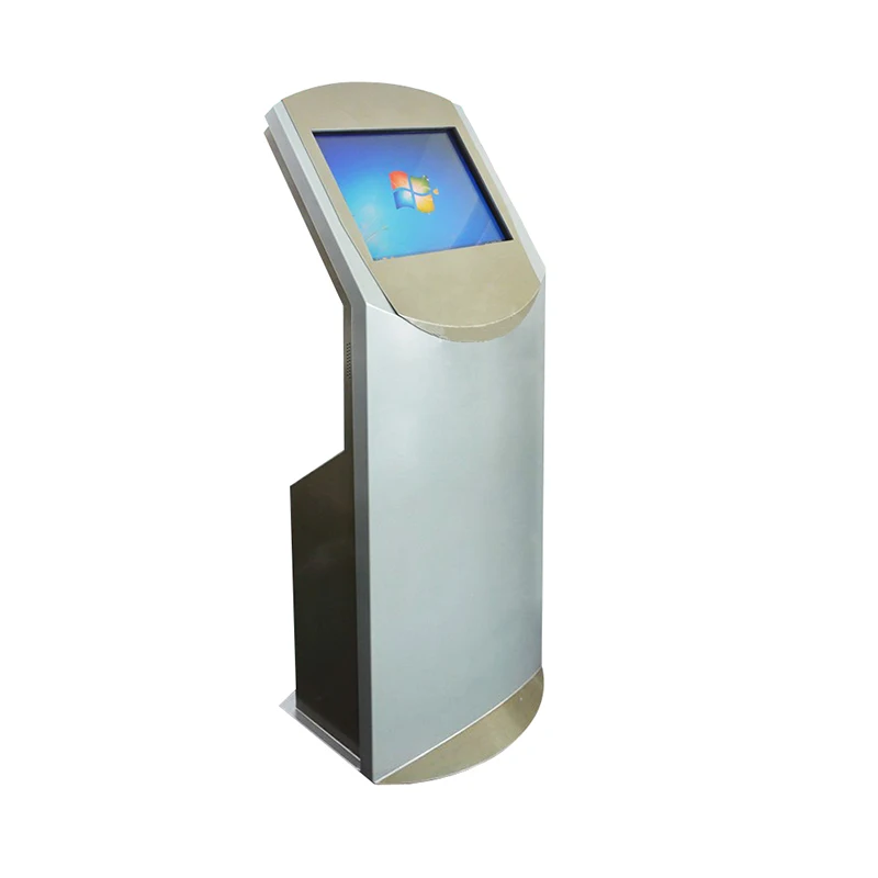 Restaurant Bank Self-Service Kiosk 17/19 Inch Touch Kiosk Self Service Queue Management System For Queue Ticket Dispenser
