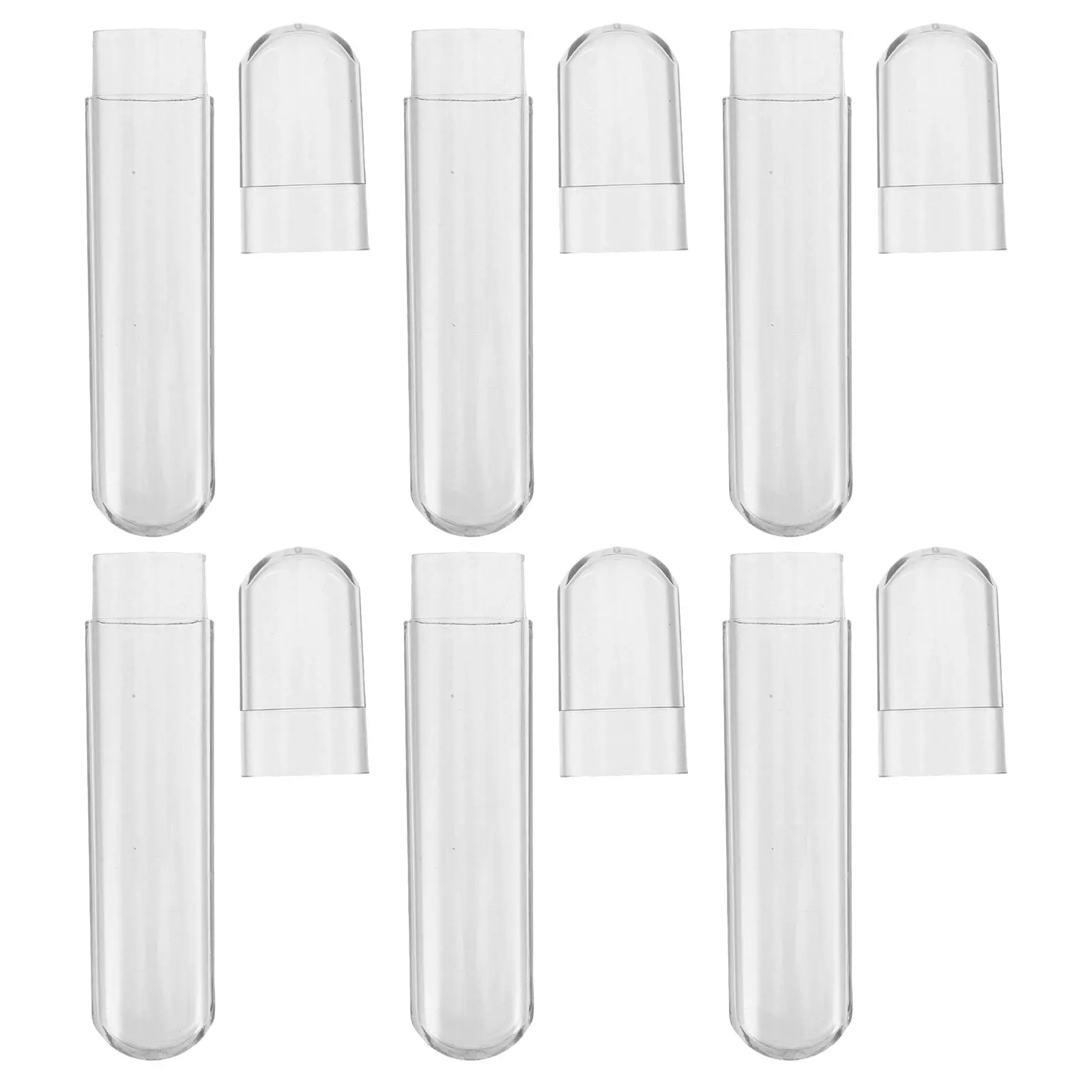 6Pcs Oval Tweezer Storage Case Transparent Plastic Eyelash Organizer Tube Cap Lash Extensions Holder Salon Travel
6Pcs Oval Tweezer Storage Case Transparent Plastic Eyelash Organizer Tube Cap Lash Extensions Holder Salon Travel