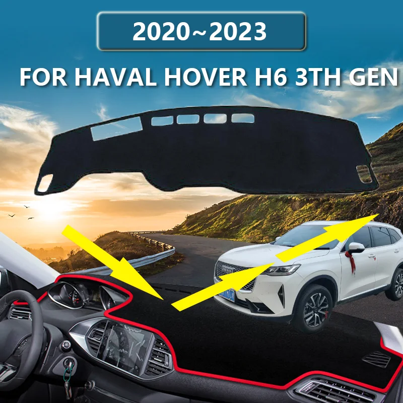 Для Haval H6 3rd Gen 2020 2023 2022 2021, чехол для приборной панели автомобиля, коврик для приборной панели, коврик для приборной панели, козырек от солнца, анти-УФ, коврик, подушка, коврик для приборной панели
Для Haval H6 3rd Gen 2020 2023 2022 2021, чехол для приборной панели автомобиля, коврик для приборной панели, коврик для приборной панели, козырек от солнца, анти-УФ, коврик, подушка, коврик для приборной панели