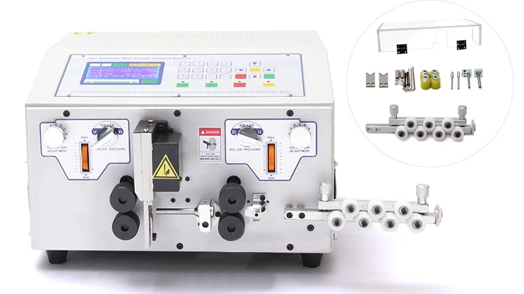 EW-03B Automatic Wire Electronics Cutting and Stripping Machines Cable Cut Strippers for 0.1-8 mm2
EW-03B Automatic Wire Electronics Cutting and Stripping Machines Cable Cut Strippers for 0.1-8 mm2
