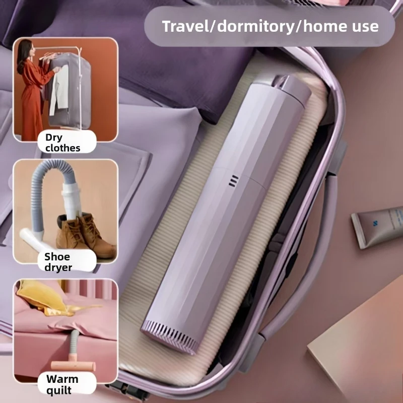 Portable Travel Pocket Dryer Mini Foldable Clothes Dryer Fast Drying Lightweight Clothes Drying Machine for Home Dorm
Portable Travel Pocket Dryer Mini Foldable Clothes Dryer Fast Drying Lightweight Clothes Drying Machine for Home Dorm