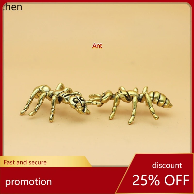 CZ Ant Ornament: High-end, niche brass craft, popular small commodity for stalls (minimum order of five)
CZ Ant Ornament: High-end, niche brass craft, popular small commodity for stalls (minimum order of five)