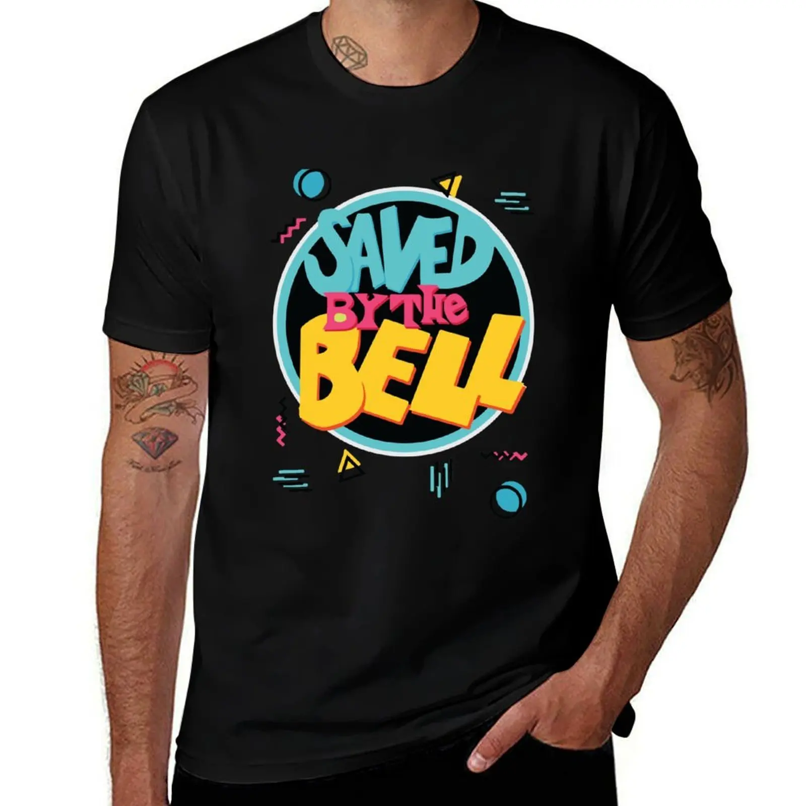 Saved by the Bell TV Sitcom 90s Party Pattern Geometric Memphis Vapourwave T-Shirt Louboutins T-shirts oversize men t shirts
Saved by the Bell TV Sitcom 90s Party Pattern Geometric Memphis Vapourwave T-Shirt Louboutins T-shirts oversize men t shirts