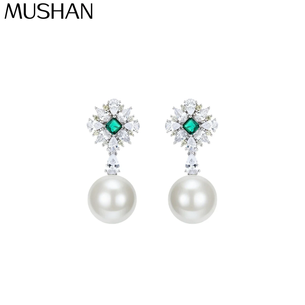 MuShan Jewelry 925 Sterling Silver Earring 5A CZ Gemstones Luxury HCD Diamond Engagement 925 Sterling Silver Earring Accessories
MuShan Jewelry 925 Sterling Silver Earring 5A CZ Gemstones Luxury HCD Diamond Engagement 925 Sterling Silver Earring Accessories