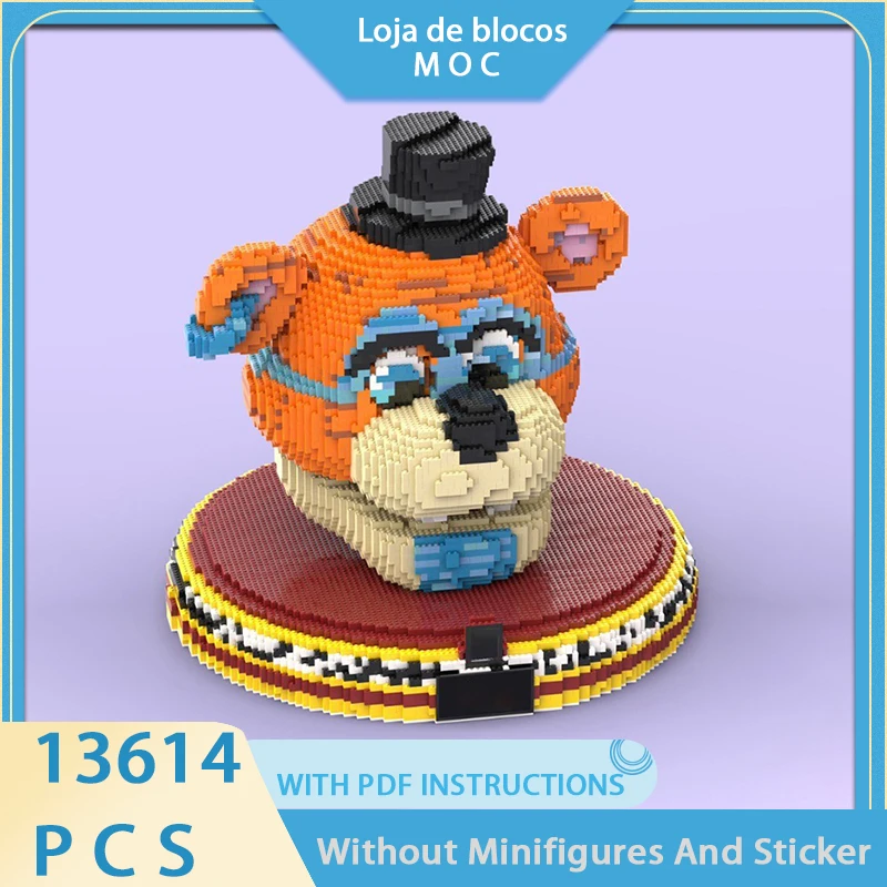 Exquisite New MOC Building Blocks Movie Scene Model Freddie Faz Bear Technology Modular Children's Toy DIY Assembly Set
Exquisite New MOC Building Blocks Movie Scene Model Freddie Faz Bear Technology Modular Children's Toy DIY Assembly Set