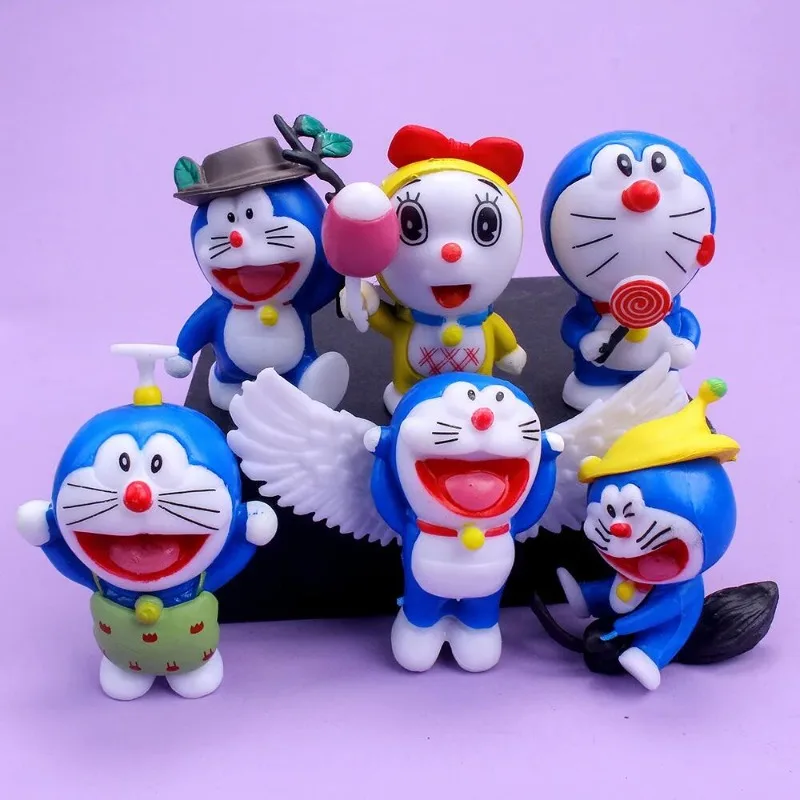 6pcs Anime Doraemons Action Figure Model PVC Toys Dorami Desktop Decoration Cartoon Birthday Gifts
6pcs Anime Doraemons Action Figure Model PVC Toys Dorami Desktop Decoration Cartoon Birthday Gifts