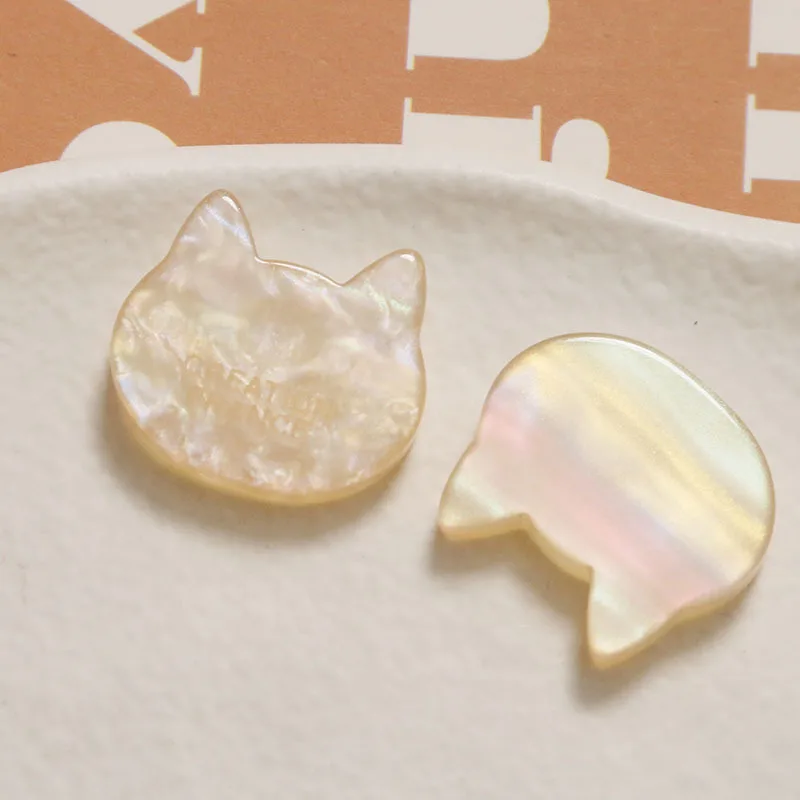 Glitter Iridescent Cat Head Charms,Spring Summer Minimalist Earrings Hair Accessories,DIY Fashion Jewelry Making Supplies
Glitter Iridescent Cat Head Charms,Spring Summer Minimalist Earrings Hair Accessories,DIY Fashion Jewelry Making Supplies