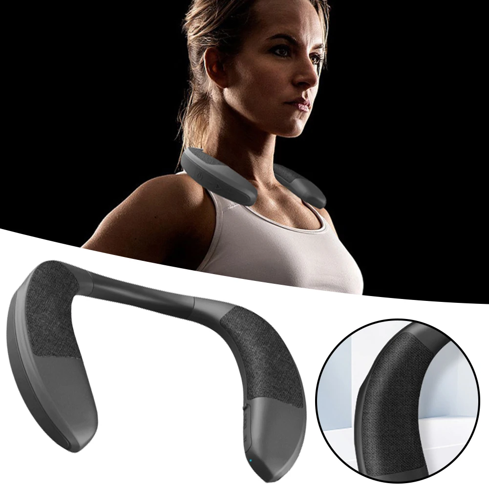 Wireless Neck Speaker Portable Neckband Wireless Speaker Wearable True Stereo Sound Wireless 5.0 Waterproof Suitable For Games
Wireless Neck Speaker Portable Neckband Wireless Speaker Wearable True Stereo Sound Wireless 5.0 Waterproof Suitable For Games
