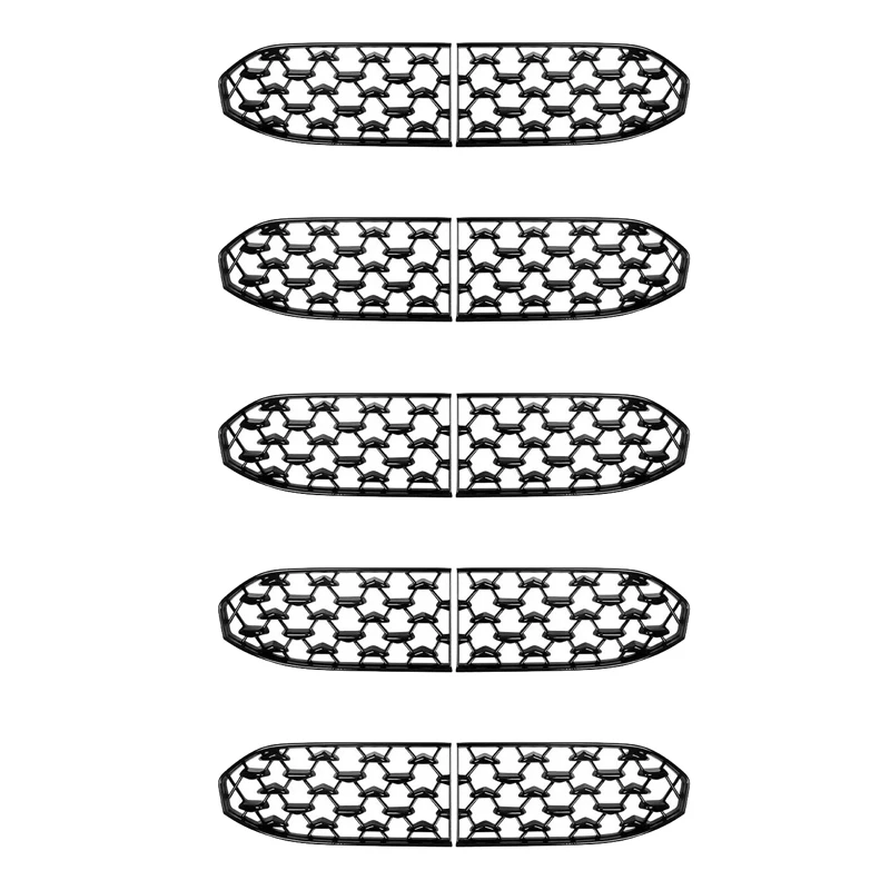 5X Car Front Lower Grille Bumper Grille Cover Decoration for Mazda CX30 CX-30 2020-2021
5X Car Front Lower Grille Bumper Grille Cover Decoration for Mazda CX30 CX-30 2020-2021