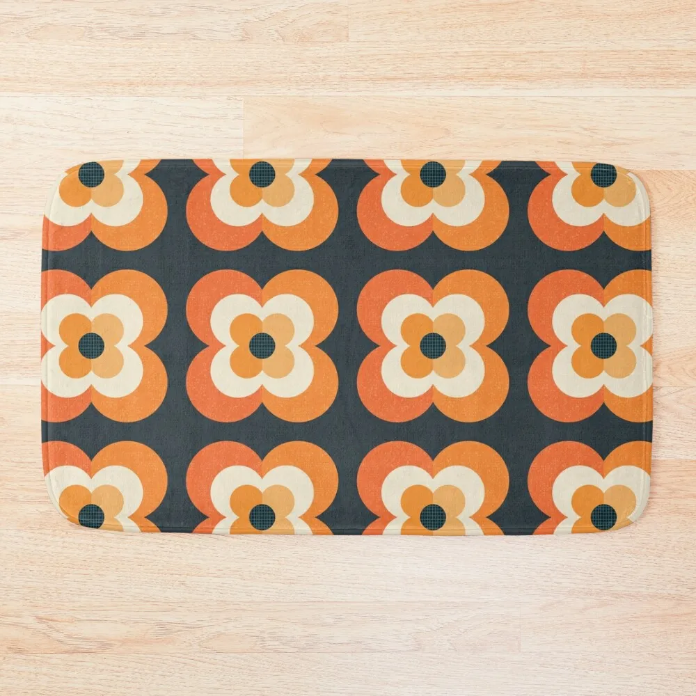 Retro Flowers - Orange and Charcoal Bath Mat Set Ofs In The Bathroom Carpet For Bathroom Rooms Mat
Retro Flowers - Orange and Charcoal Bath Mat Set Ofs In The Bathroom Carpet For Bathroom Rooms Mat