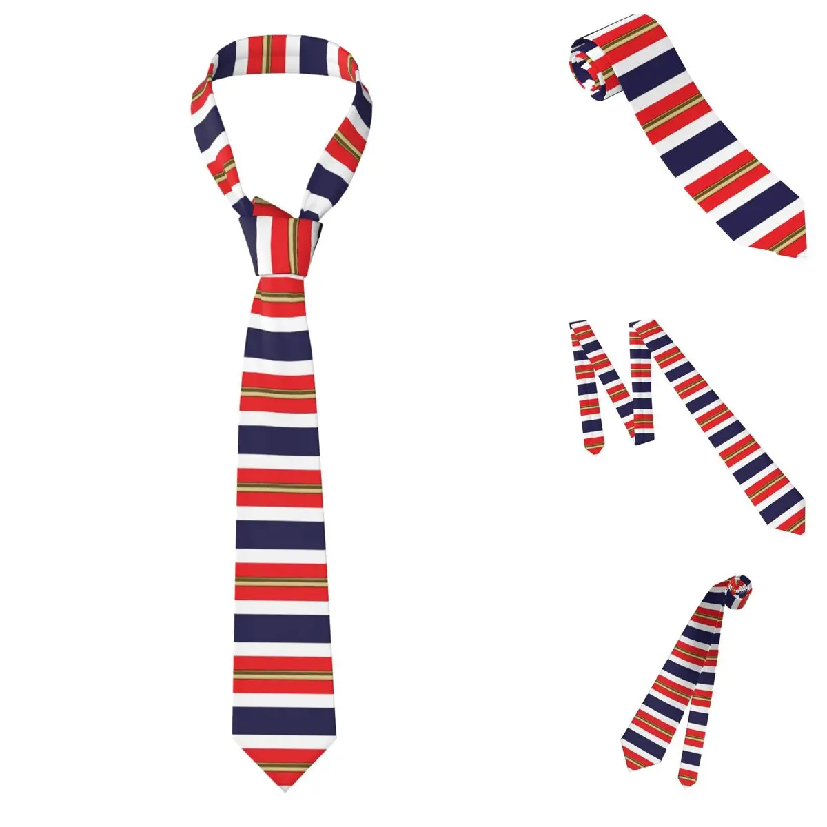 Thailand Flag Necktie for Men Silk Polyester Slim Neck Ties Party Suits Tie Casual Gravatas
Thailand Flag Necktie for Men Silk Polyester Slim Neck Ties Party Suits Tie Casual Gravatas