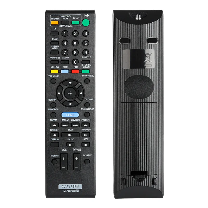 RM-ADP053 For Sony Remote Control Compatible With Sony Blu-ray Disc DVD Player BDV-F7 BDV-T37 BDV-T57 BDV-T77 BDV-E370 BDV-E470
RM-ADP053 For Sony Remote Control Compatible With Sony Blu-ray Disc DVD Player BDV-F7 BDV-T37 BDV-T57 BDV-T77 BDV-E370 BDV-E470