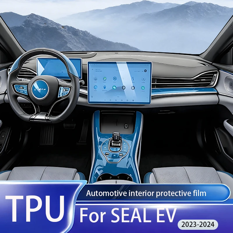 Fit for BYD SEAL EV 2023-2024 Clear TPU PPF Film Gear Panel GPS Nav Console Anti Scratch Interior Decor Protective Accessory Sti
Fit for BYD SEAL EV 2023-2024 Clear TPU PPF Film Gear Panel GPS Nav Console Anti Scratch Interior Decor Protective Accessory Sti