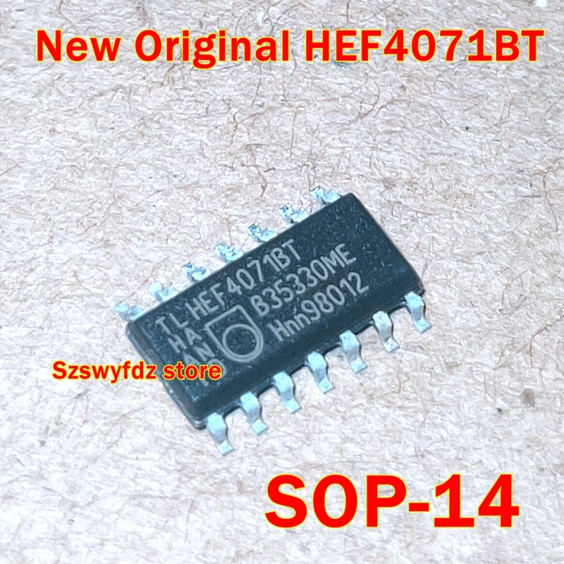 1Pcs to 100Pcs New Original Hef4071Bt Sop-14 Quadruple 2-Input or Gate
1Pcs to 100Pcs New Original Hef4071Bt Sop-14 Quadruple 2-Input or Gate
