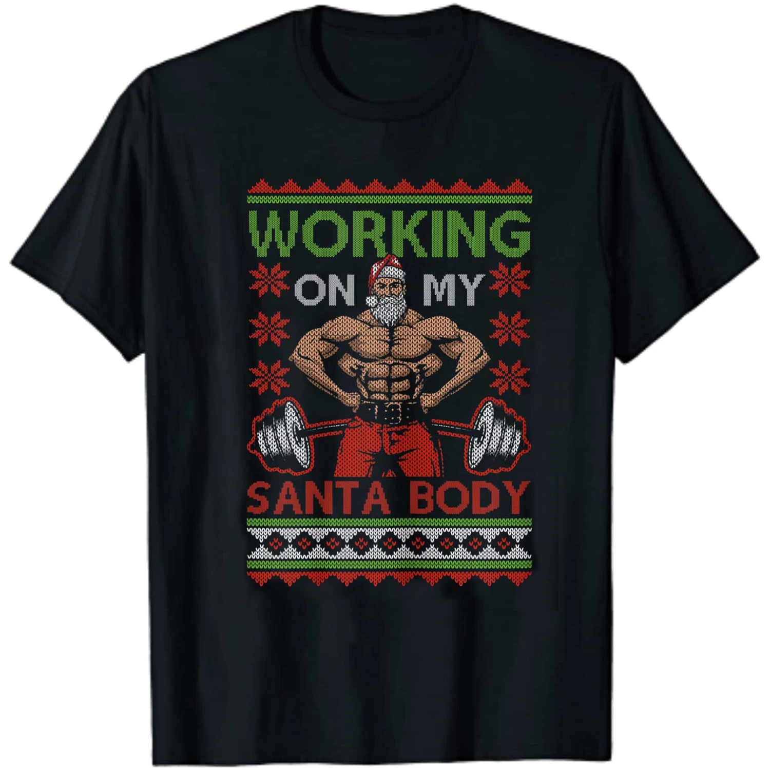 Funny Ugly Christmas Gym Santa Weightlifting Training T-Shirt New 100% Cotton Short Sleeve O-Neck Casual Mens T-shirt Streetwear
Funny Ugly Christmas Gym Santa Weightlifting Training T-Shirt New 100% Cotton Short Sleeve O-Neck Casual Mens T-shirt Streetwear