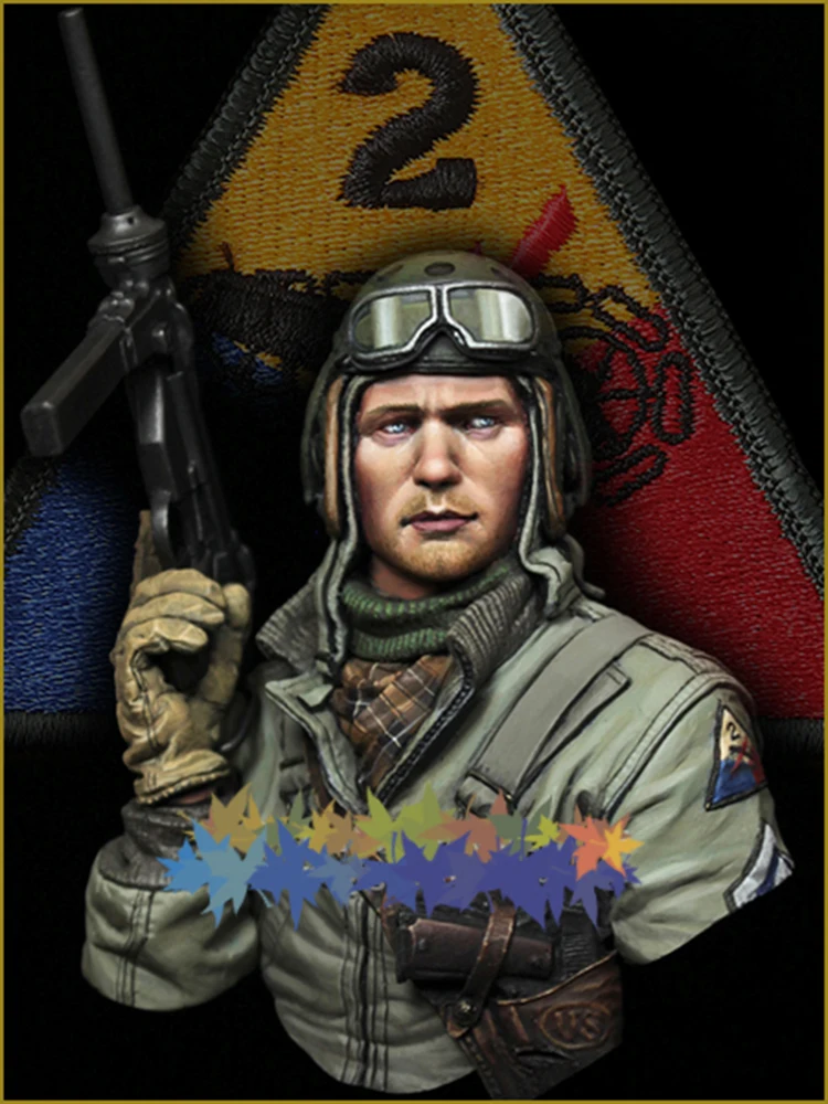 Unassambled 1/10 US Tank Crew winter MAN bust Resin figure miniature model kits Unpainted
Unassambled 1/10 US Tank Crew winter MAN bust Resin figure miniature model kits Unpainted