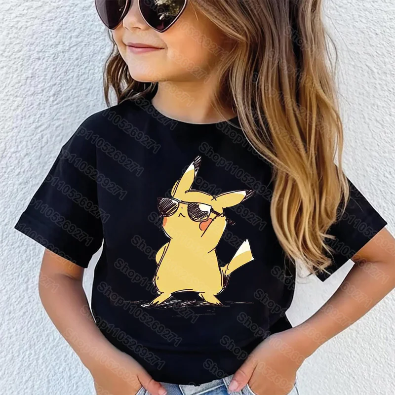 Cut Summer New Pikachu Print Children's Pure Cotton T-Shirt, Boys and Girls, Comfortable and Breathable Children's T-Shirt
Cut Summer New Pikachu Print Children's Pure Cotton T-Shirt, Boys and Girls, Comfortable and Breathable Children's T-Shirt