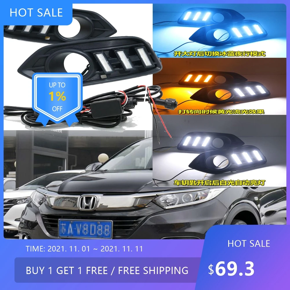 auto bumper Vezel headlight for HRV daytime light HR-V 2019~2020y auto accessories LED headlamp for HRV fog light
auto bumper Vezel headlight for HRV daytime light HR-V 2019~2020y auto accessories LED headlamp for HRV fog light